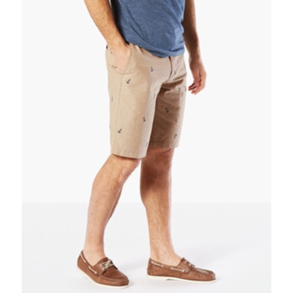 Men’s Anchor Dockers Shorts - Classic Fit/Tan